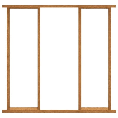 External Hardwood Side Light Frame Kit