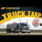 16' x 27' Heavy Duty 18oz Lumber Tarp with 4' Drop Rain Flaps