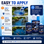 Aquacadabra Vanquish Pond Water Feature Dye Blue