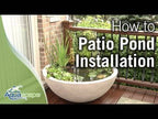Patio Pond 40" - European Terra Cotta ***CLEARANCE***