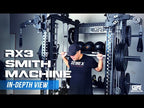 RX3 Tornado Smith Machine Plate Loaded Rack