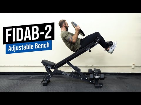 FIDAB-2 Adjustable Bench: Blue
