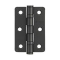 Deanta Black Steel BSEN 1935 Rated Hinges 76 x 50 x 2mm (Pack of 2)