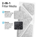 Fluval Spare Polycarbonate Cartridge for Flex 2.0 Aquarium Fish Tank Filter