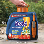 Resolva 24H Ready Use Weedkiller 5L Pump Kill Weeds Roots Borders Gravel Beds