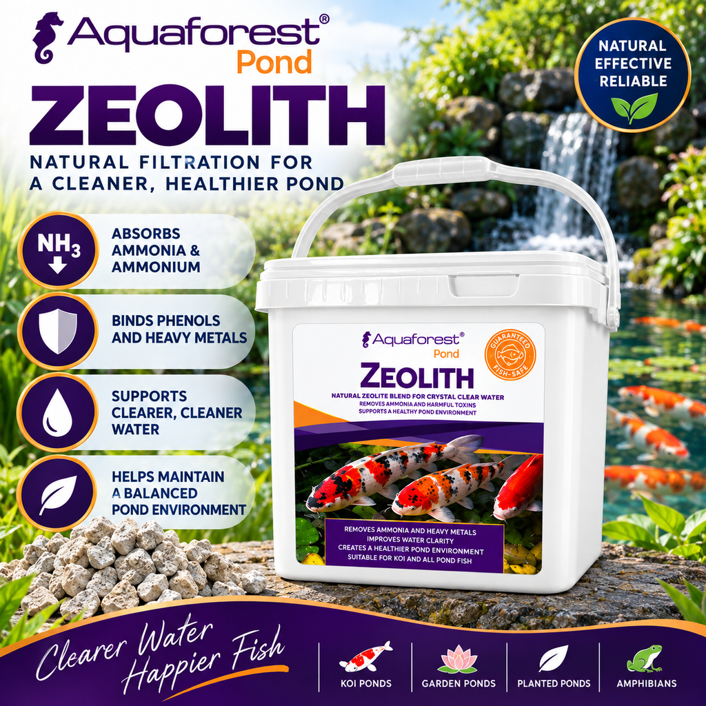 Aquaforest Zeolith 17L – Ammonia Removing Pond Filter Media