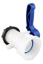 IBC 2” S60X6 Valve with IBC S60X6 - 1” Camlock Fitting 1” Type D Camlock