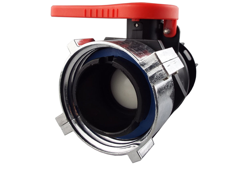 IBC Tank Valve 75mm Inlet to S60X6 - PTFE