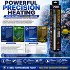 Sicce Scuba Contactless Heater Smart App Controlled Heating Aquarium 400W