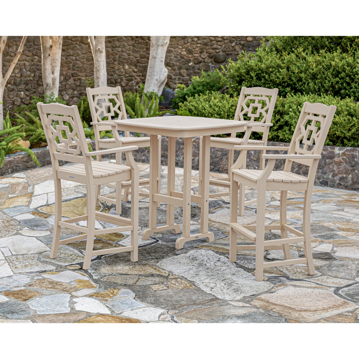 Chinoiserie 5-Piece Bar Set