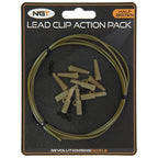 NGT Lead Clip System Half Brown
