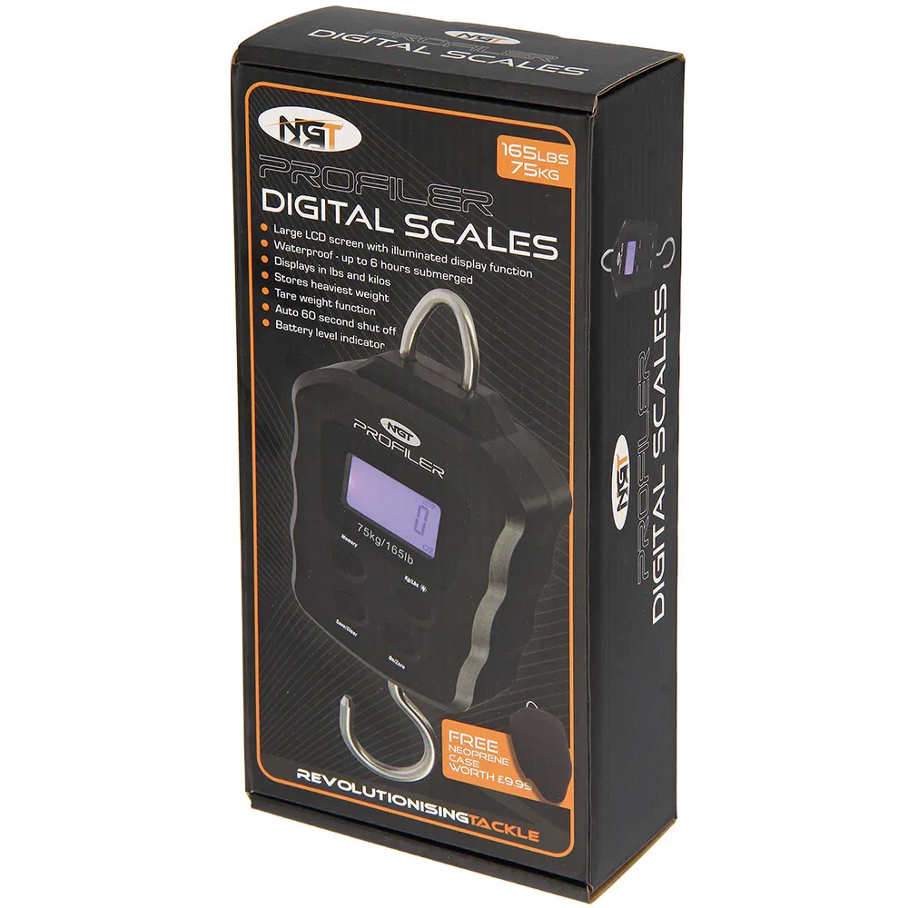 NGT Profiler Scales 165lb / 75kg