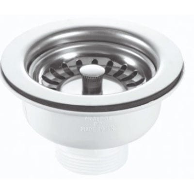RAK 90mm Stainless Steel Basket Strainer Waste