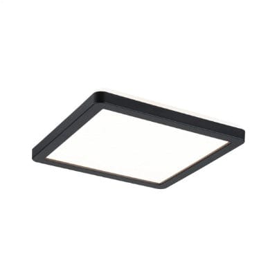 Atria Shine Backlight Square LED Panel 190x190mm Neutral White - Black