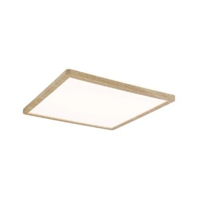 Atria Shine Backlight Square LED Panel  293x293mm Warm White - Wood Look