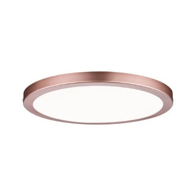 Atria Round LED Panel 300mm Neutral White - Rosé gold
