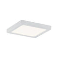 Areo Square LED Recessed Panel 80x80mm Warm White - White