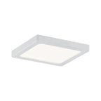 Areo Square LED Recessed Panel 80x80mm Warm White - White