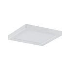 Areo Square LED Recessed Panel 80x80mm Warm White - White