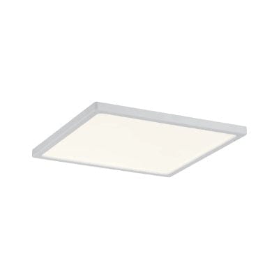 Areo Square LED Recessed Panel 120x120mm Warm White Dimmable - White