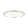 Areo Round LED Recessed Panel 180mm Warm White - White