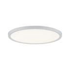 Areo Round LED Recessed Panel 180mm Warm White - White