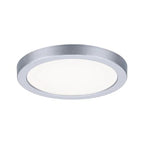 Areo VariFit Round LED Recessed Panel 118mm Neutral White - Chrome