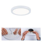 Areo VariFit Round LED Recessed Panel 175mm Neutral White - White