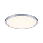 Areo VariFit Round LED Recessed Panel 230mm Warm White - Chrome