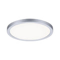 Areo VariFit Round LED Recessed Panel 175mm Neutral White Dimmable - Chrome