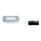 Square LED Recessed Panel IP44 165x165mm Neutral White - Chrome