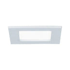 Square LED Recessed Panel IP44 115x115mm Neutral White - White
