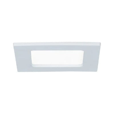 Square LED Recessed Panel IP44 165x165mm Neutral White - White