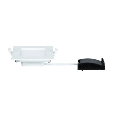 Square LED Recessed Panel IP44 165x165mm Neutral White - White