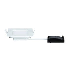 Square LED Recessed Panel IP44 165x165mm Neutral White - White