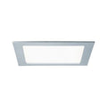 Square LED Recessed Panel IP44 220x220mm Neutral White - Chrome