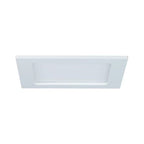 Square LED Recessed Panel IP44 165x165mm Warm White - White