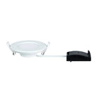 Round LED Recessed Panel IP44 170mm Neutral White - White
