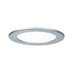 Round LED Recessed Panel IP44 170mm Neutral White - Chrome