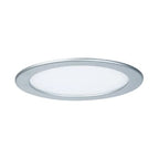 Round LED Recessed Panel IP44 170mm Warm White - White