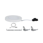 Round LED Recessed Panel Cover-it Promo 165mm Warm White - White
