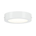 Lunar Round LED Panel 170mm Warm White - White