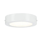 Lunar Round LED Panel 170mm Warm White - White