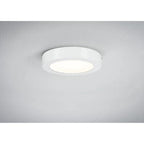 Lunar Round LED Panel 170mm Warm White - White