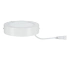 Lunar Round LED Panel 170mm Warm White - White