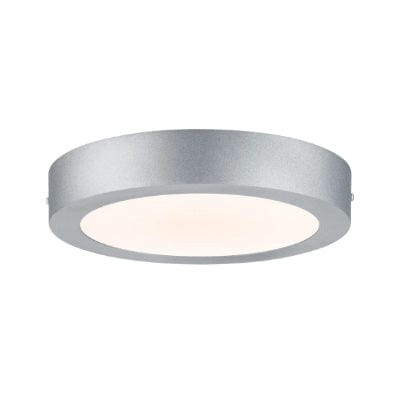 Lunar Round LED Panel 225mm Warm White - Chrome