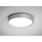 Lunar Round LED Panel 225mm Warm White - Chrome