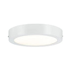 Lunar Round LED Panel 225mm Warm White - White
