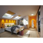 Lunar Round LED Panel 300mm Warm White - Chrome