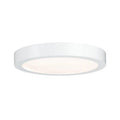 Lunar Round LED Panel 300mm Warm White - White